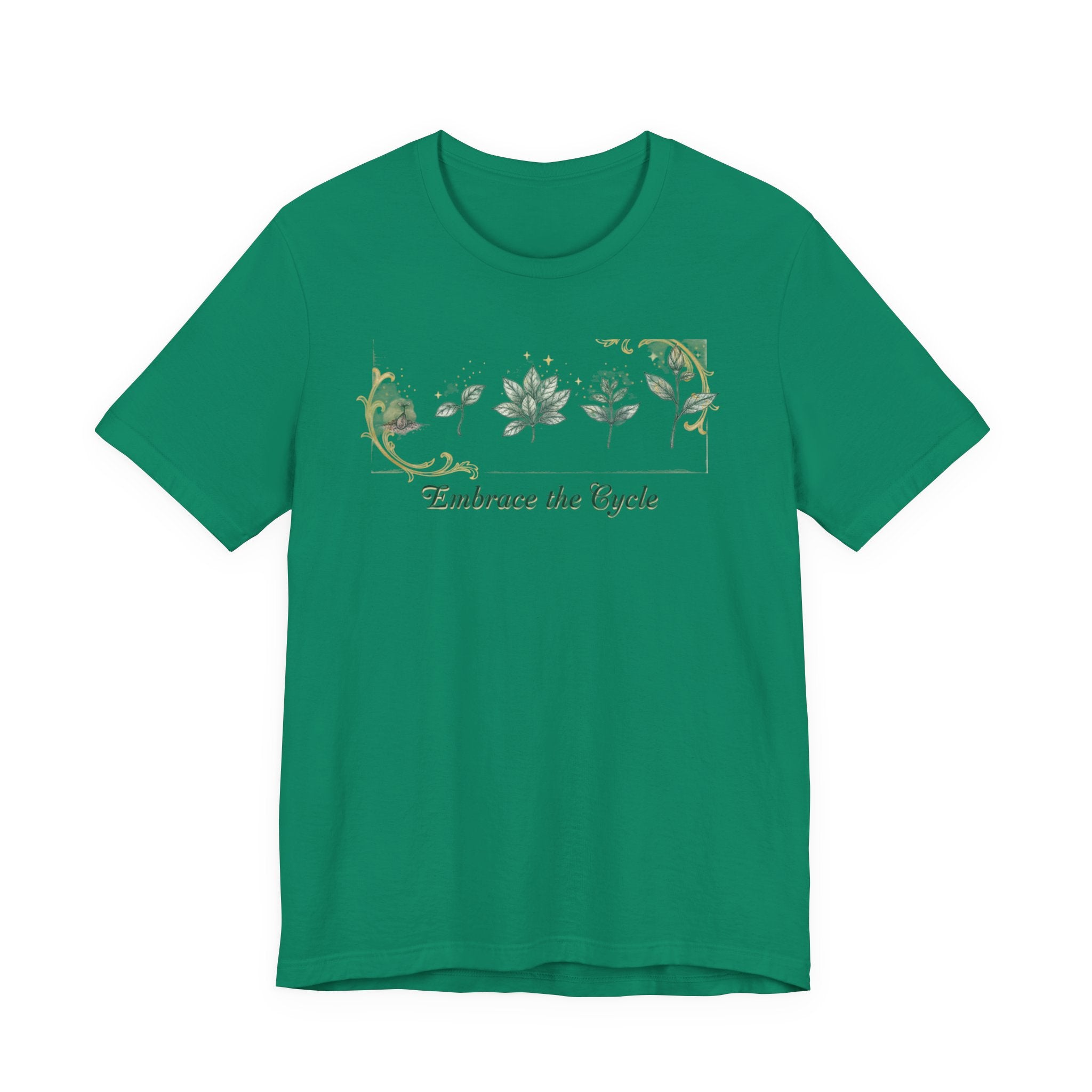 Plant Parent Plant Life Cycle T-Shirt | Seed to Flower Diagram Tee