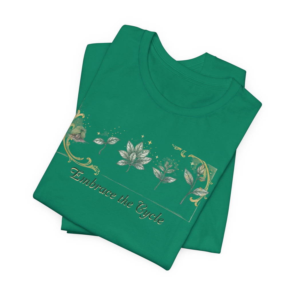 Plant Parent Plant Life Cycle T-Shirt | Seed to Flower Diagram Tee
