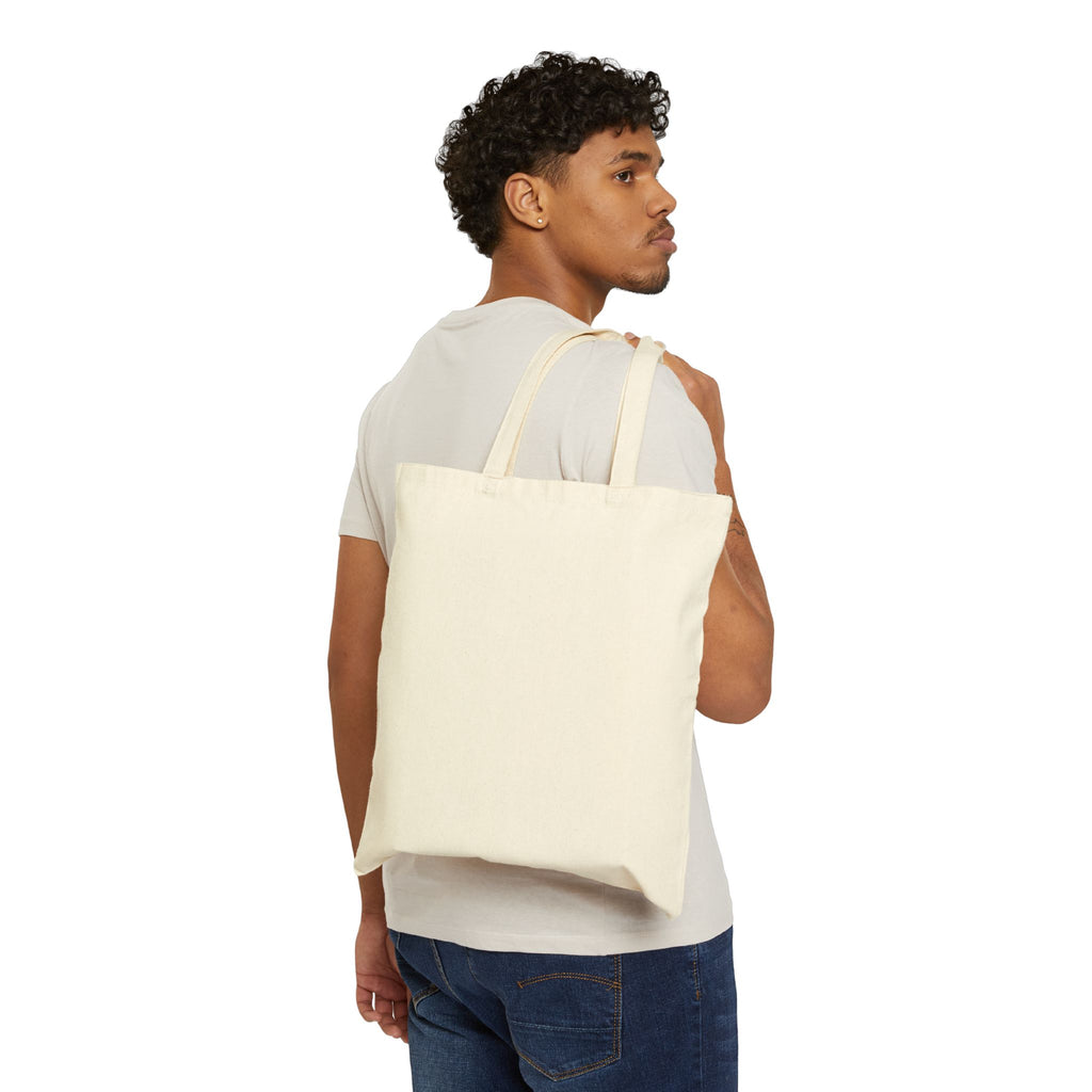 Plant Life Cycle Canvas Tote Bag | Botanical Diagram, Seed to Flower