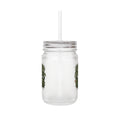 Plant Parent Mason Tumbler - Glass Mason Jar with Straw