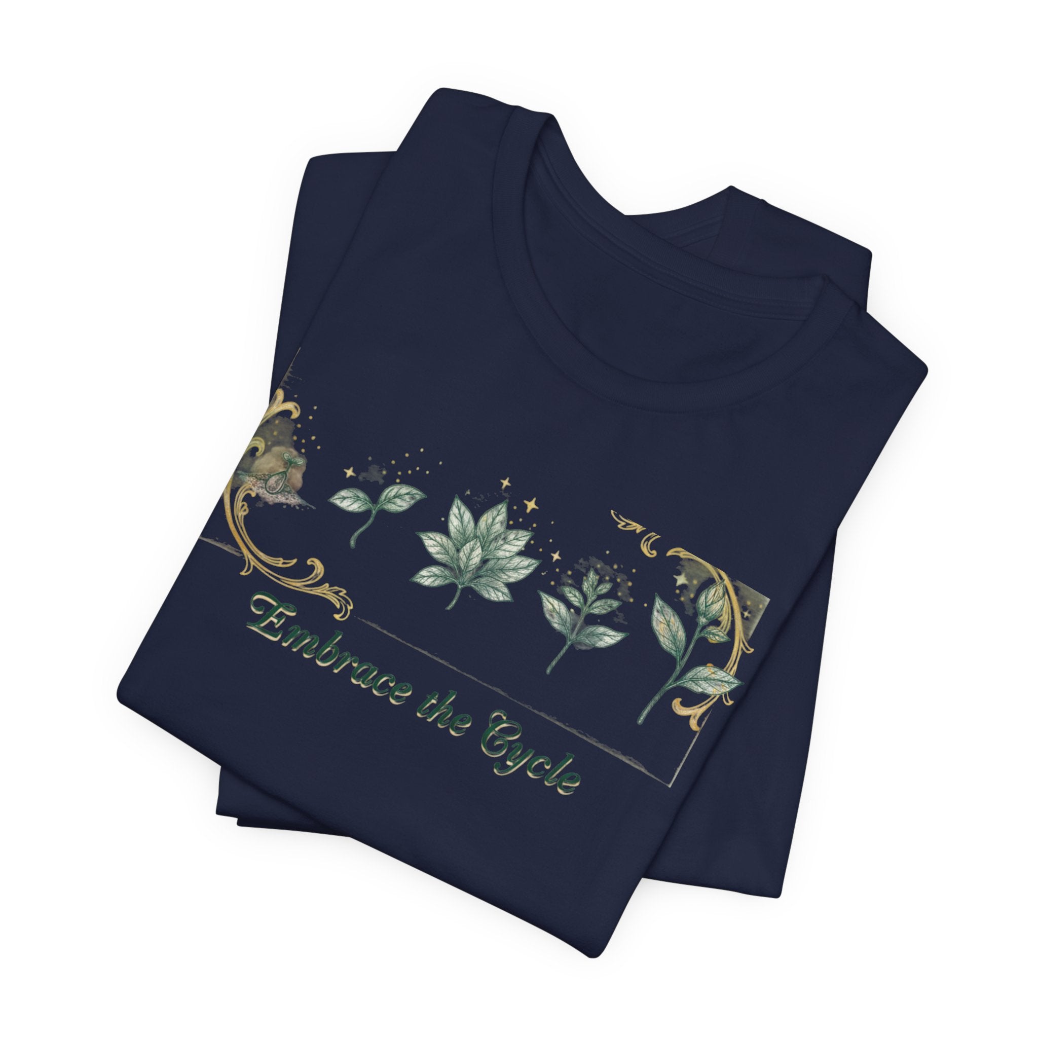 Plant Parent Plant Life Cycle T-Shirt | Seed to Flower Diagram Tee