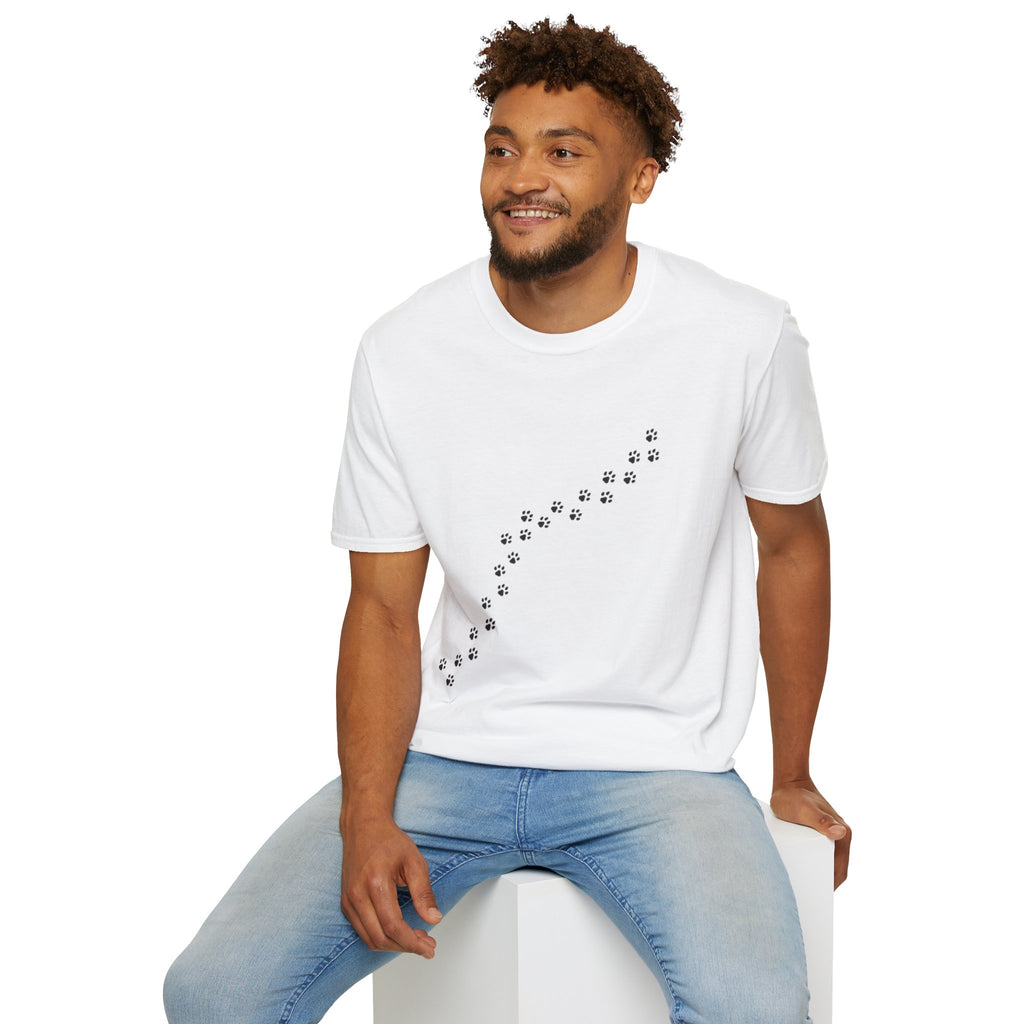 Tell your dog I said who's a good baby?! T-Shirt | Paw Heart Dog Lover Tee