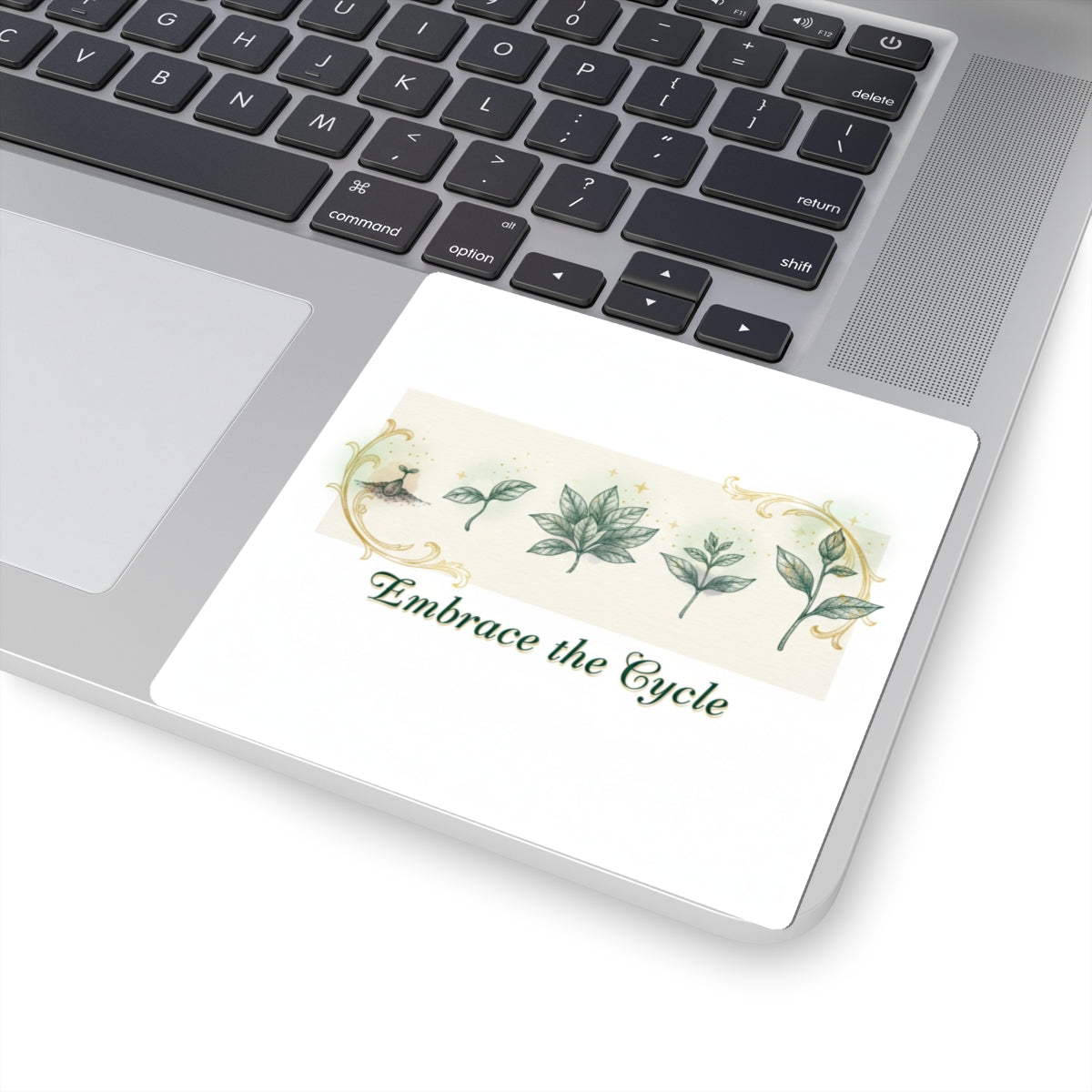 Embrace the Cycle Kiss-Cut Stickers | moon phases, ritual calendar