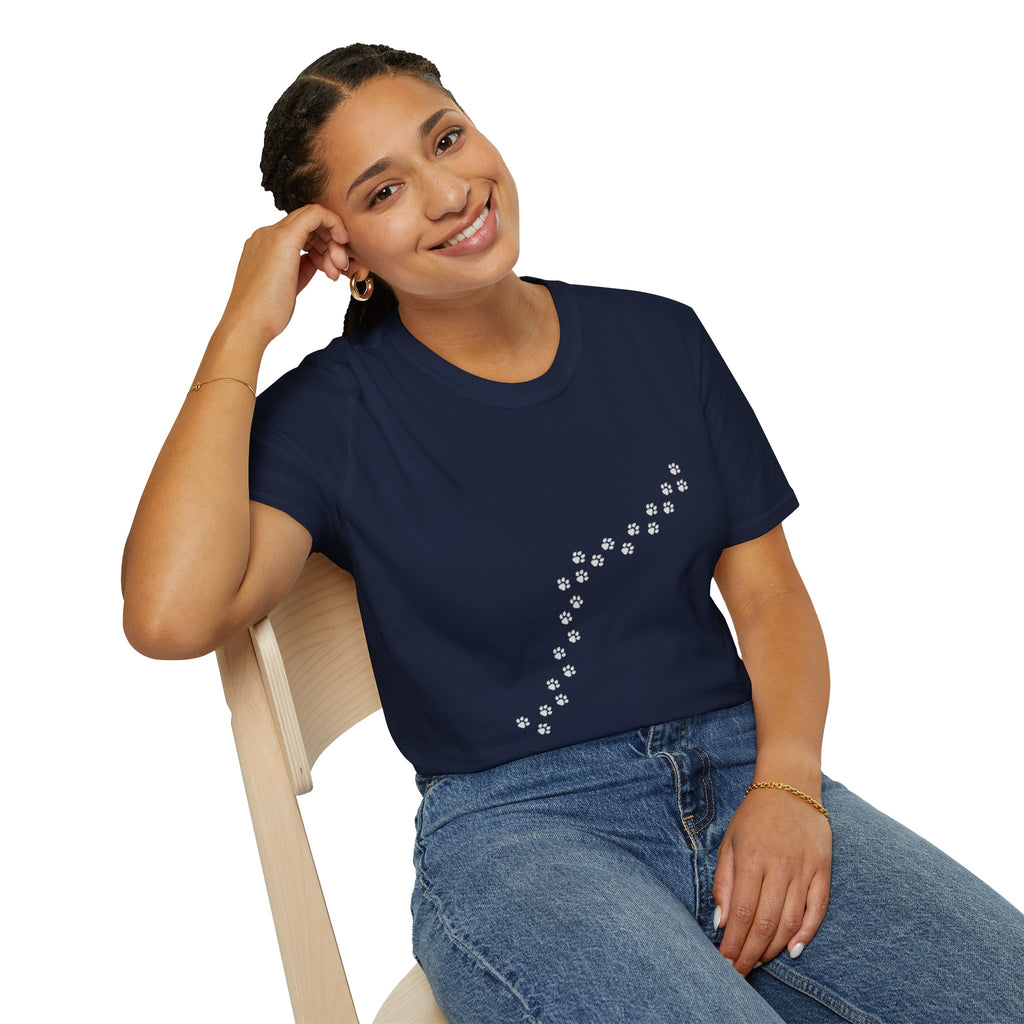 Tell your dog I said who's a good baby?! T-Shirt | Paw Heart Dog Lover Tee