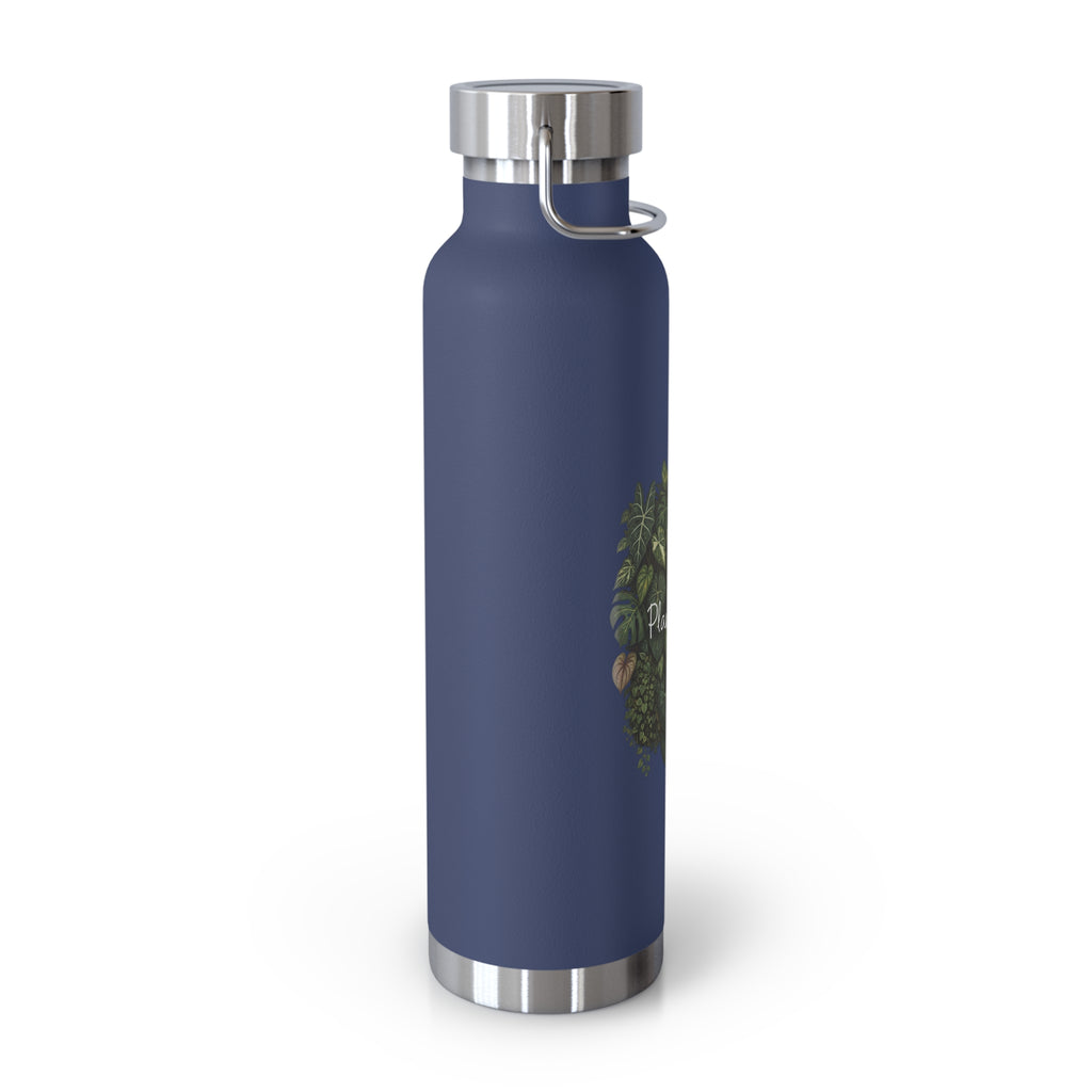 Plant Parent 22oz Insulated Water Bottle Copper Vacuum Flask for Plant Lovers