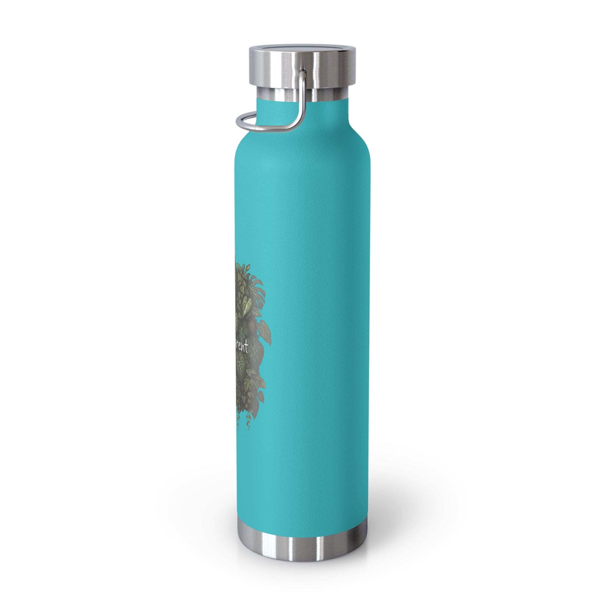 Plant Parent 22oz Insulated Water Bottle Copper Vacuum Flask for Plant Lovers