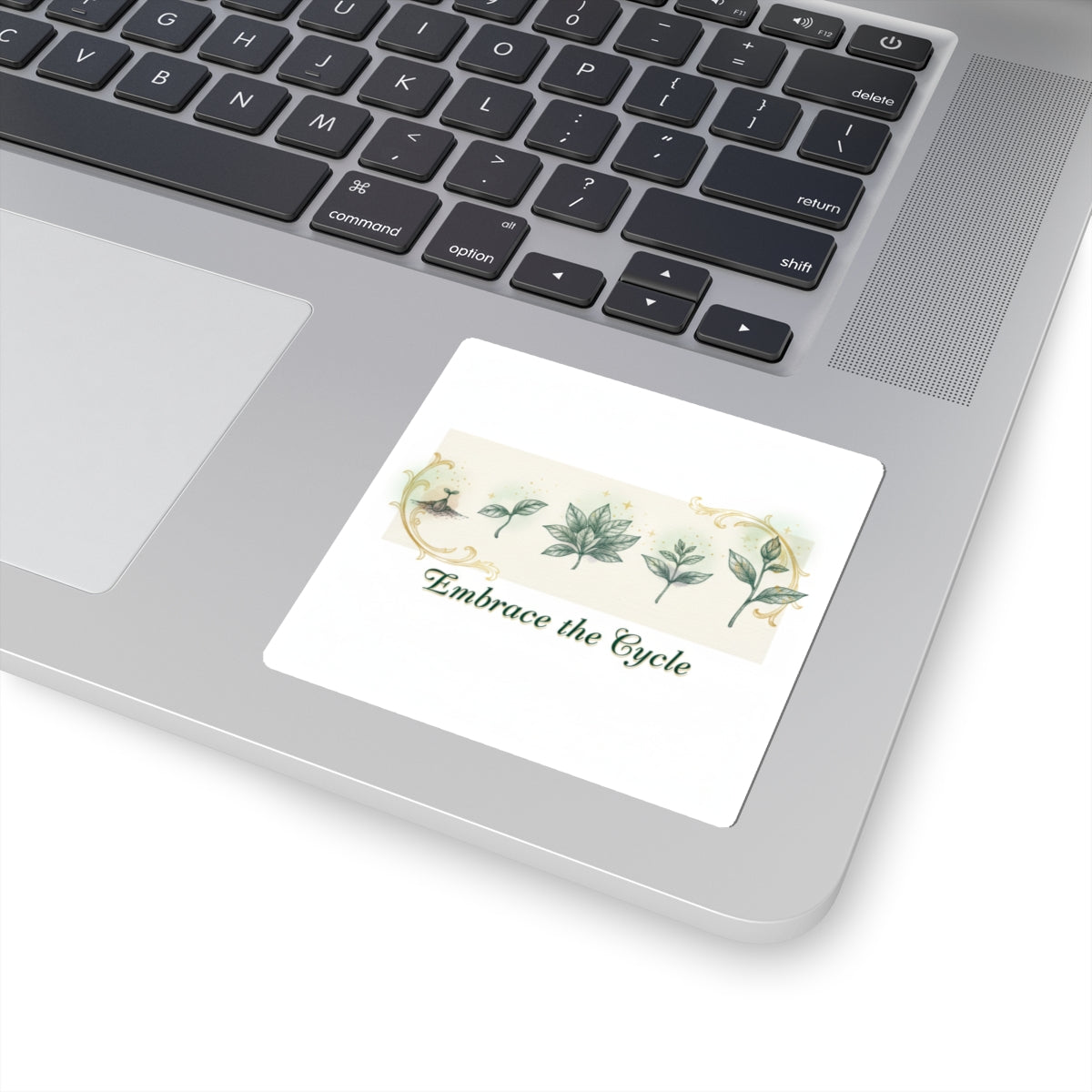 Embrace the Cycle Kiss-Cut Stickers | moon phases, ritual calendar