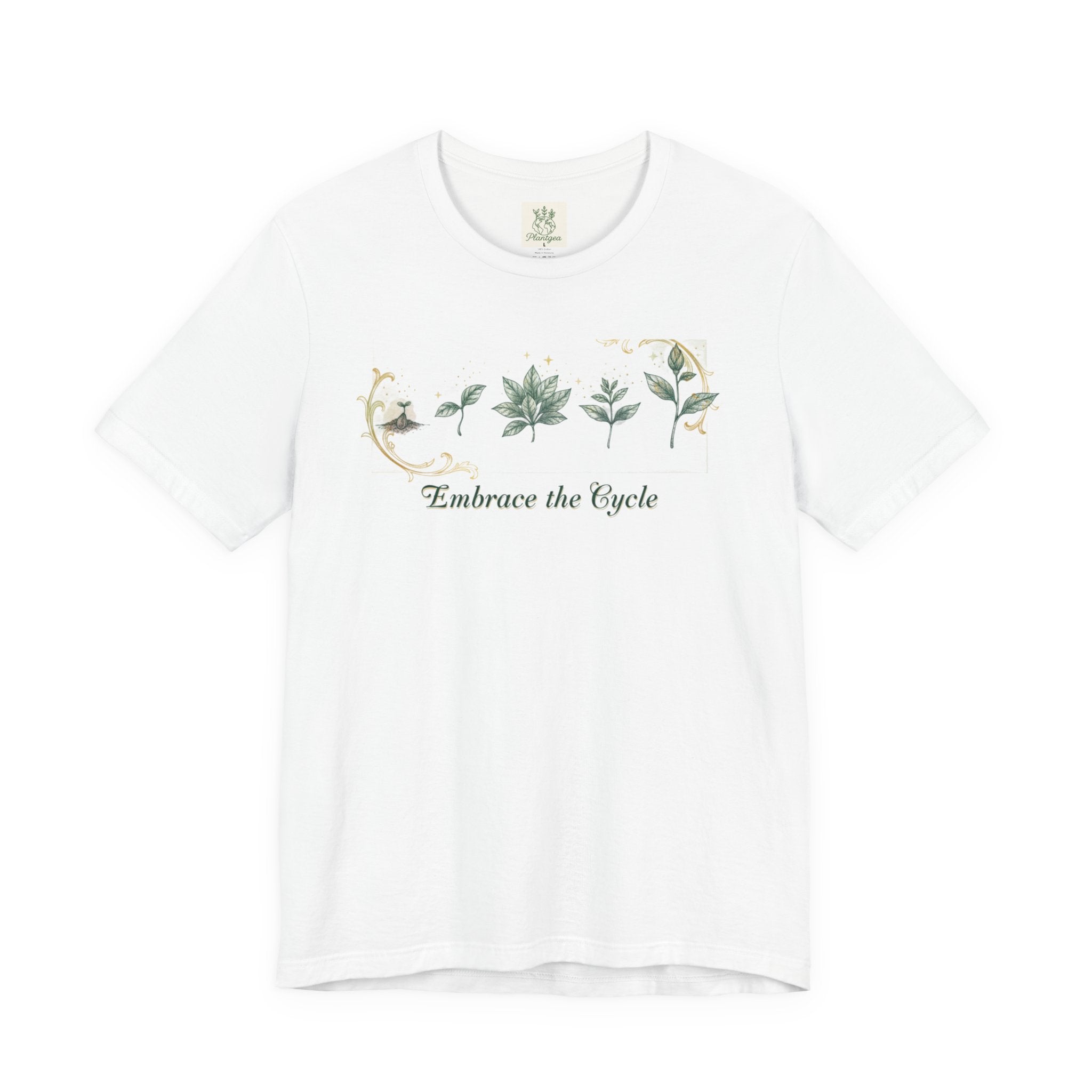 Plant Parent Plant Seed to Flower Life Cycle T-Shirt