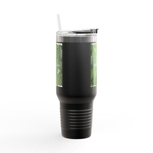 40oz Insulated Travel Mug - "Plant Chore" Design