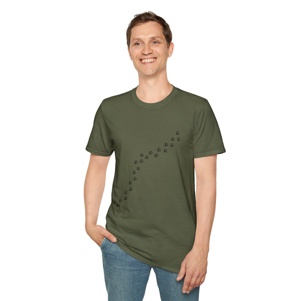 Tell your dog I said who's a good baby?! T-Shirt | Paw Heart Dog Lover Tee